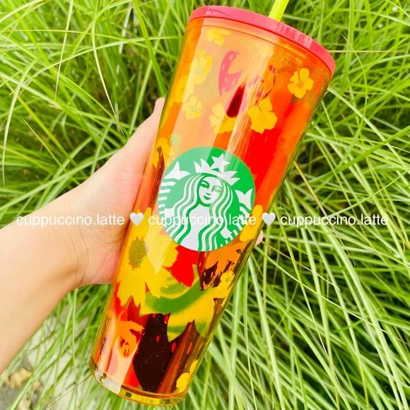đSOLD OUTđźStarbucks Summer 2 Floral Printed Lid Venti Tumblers - Picture 9 of 15